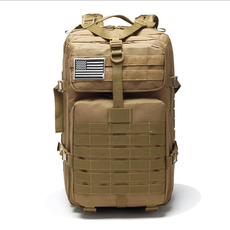 Outdoor tactical backpack hiking and camping large capacity MOLLE expands new 3P backpack - Wild Summit Gear