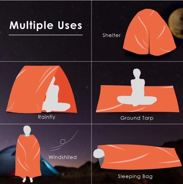 WildSummit Survival Bag™ | Survival Sleeping Bag - Wild Summit Gear