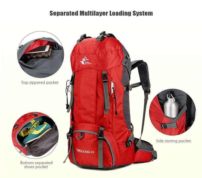 WildSummit Pack™ | The All-Rounder 60L Outdoors Backpack - Wild Summit Gear