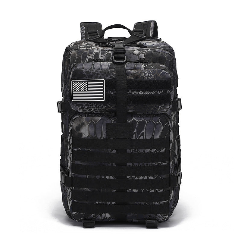 Outdoor tactical backpack hiking and camping large capacity MOLLE expands new 3P backpack - Wild Summit Gear
