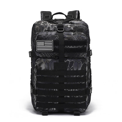 Outdoor tactical backpack hiking and camping large capacity MOLLE expands new 3P backpack - Wild Summit Gear