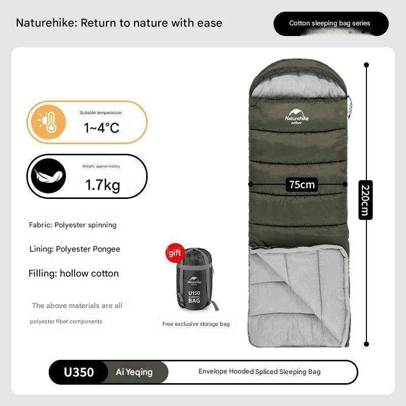 Winter Sleeping Bag for Adults – Cold Weather, Waterproof & Lightweight Camping Gear