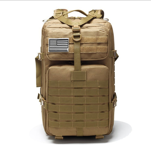 Outdoor tactical backpack hiking and camping large capacity MOLLE expands new 3P backpack - Wild Summit Gear