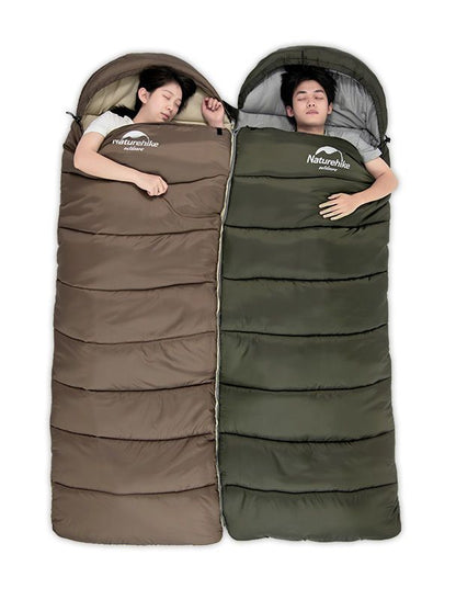 NH Noker sleeping bag adult outdoor tent camping winter thick single cold-proof down cotton - Wild Summit Gear