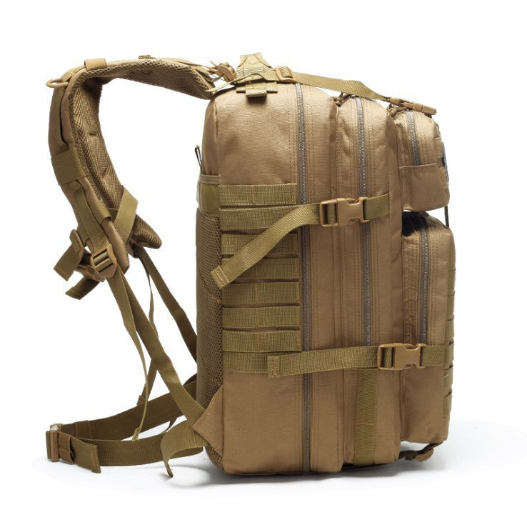 Outdoor tactical backpack hiking and camping large capacity MOLLE expands new 3P backpack - Wild Summit Gear