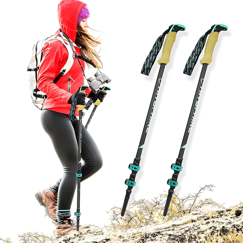 WildSummit Trek™ | Carbon Fiber Trekking Pole